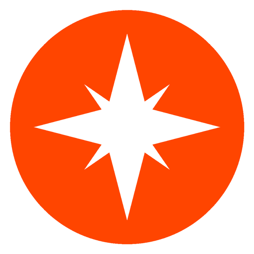 NarrowIt app icon — compass star